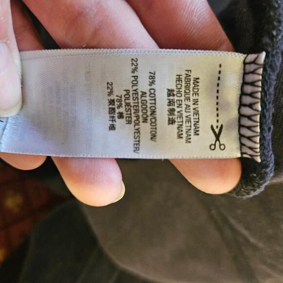 Juicy couture 2010's black full zip hoodie velour track jacket. Size XL - Picture 7 of 11